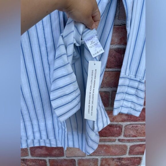 POETRY STRIPE BUTTON THROUGH SHIRT SIZE 8 - Picture 10 of 13